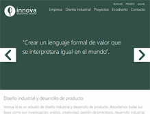Tablet Screenshot of innovaid.es